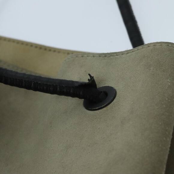 GUCCI Shoulder Bag Suede Beige - Picture 9 of 12